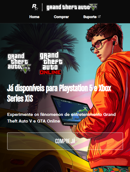 Projeto Landing Page GTA